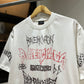 Balenciaga DIY Metal T-Shirt (White)