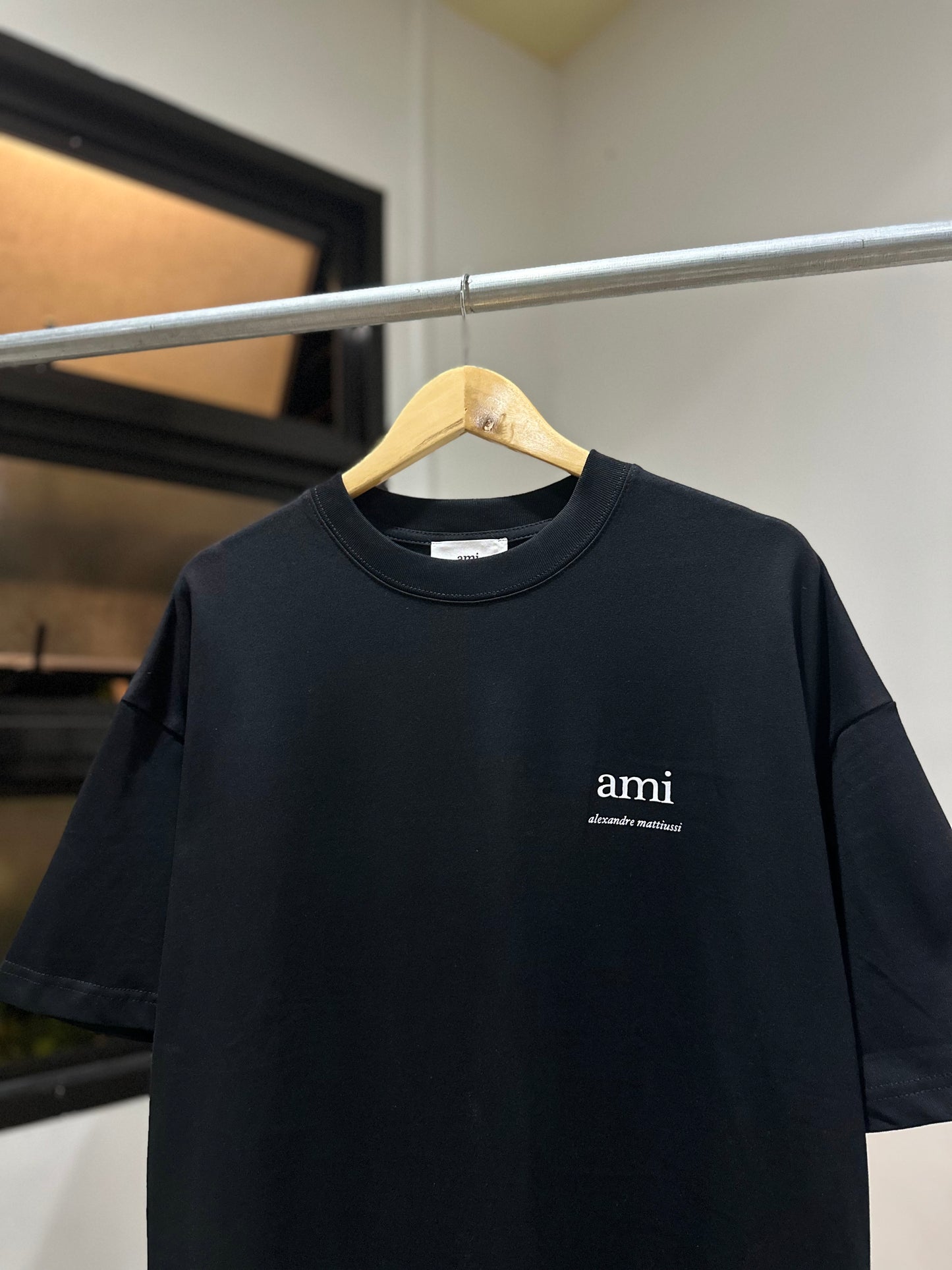 AMI de Coeur T-Shirt (Boxy/Black)