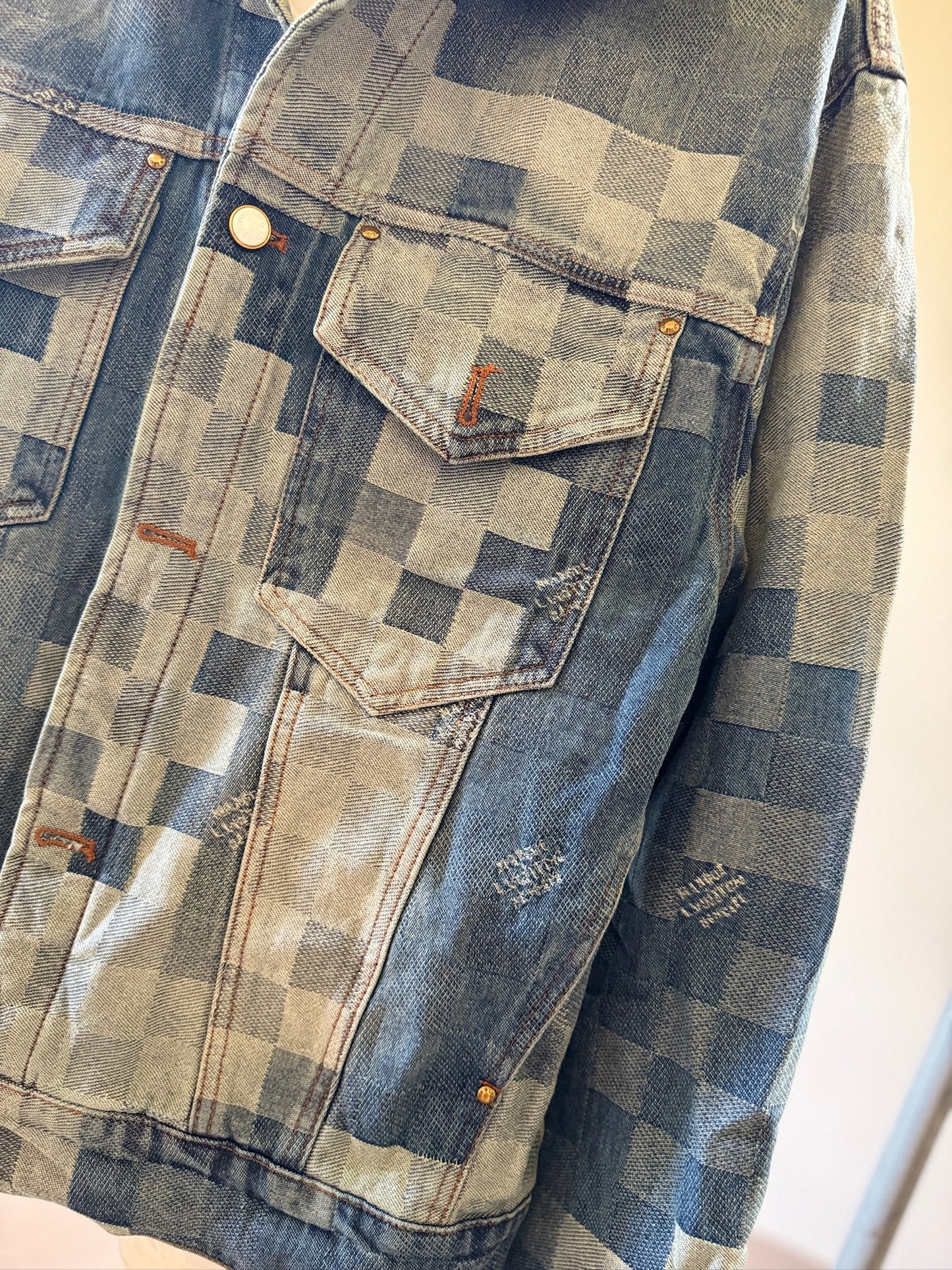 Louis Vuitton Damoflage Denim Jacket