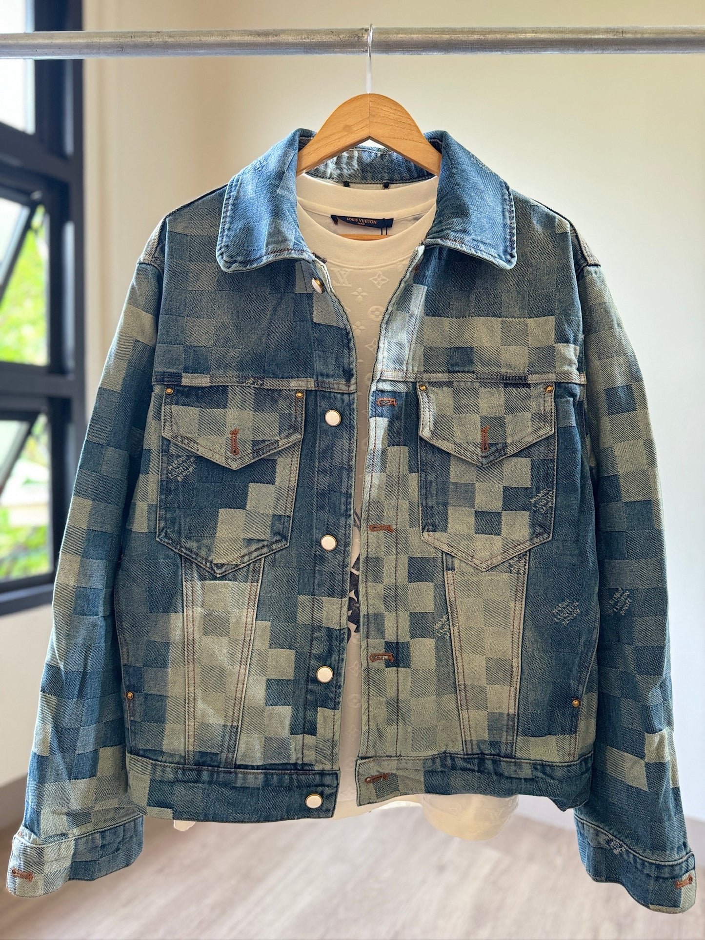 Louis Vuitton Damoflage Denim Jacket