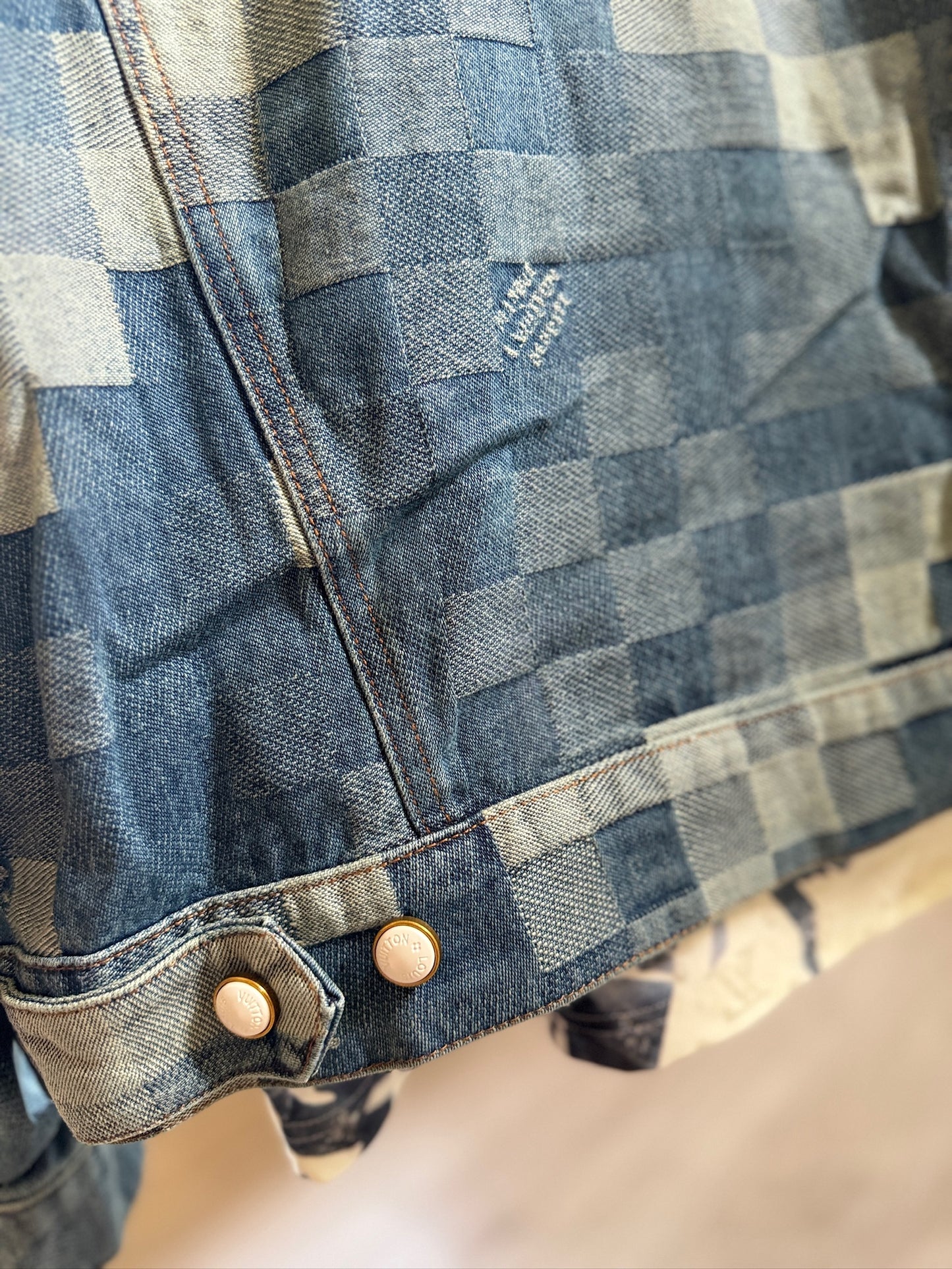 Louis Vuitton Damoflage Denim Jacket