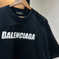 Balenciaga Caps T-Shirt (Black)