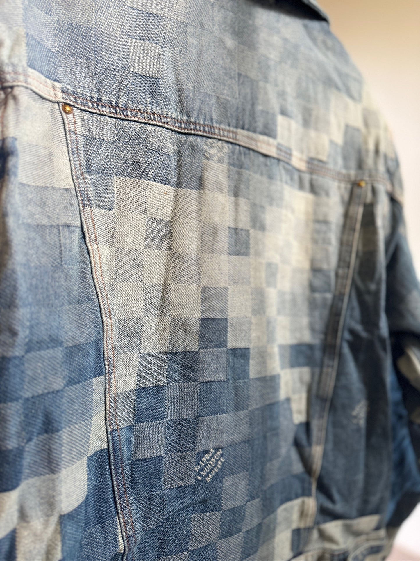 Louis Vuitton Damoflage Denim Jacket