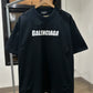 Balenciaga Caps T-Shirt (Black)