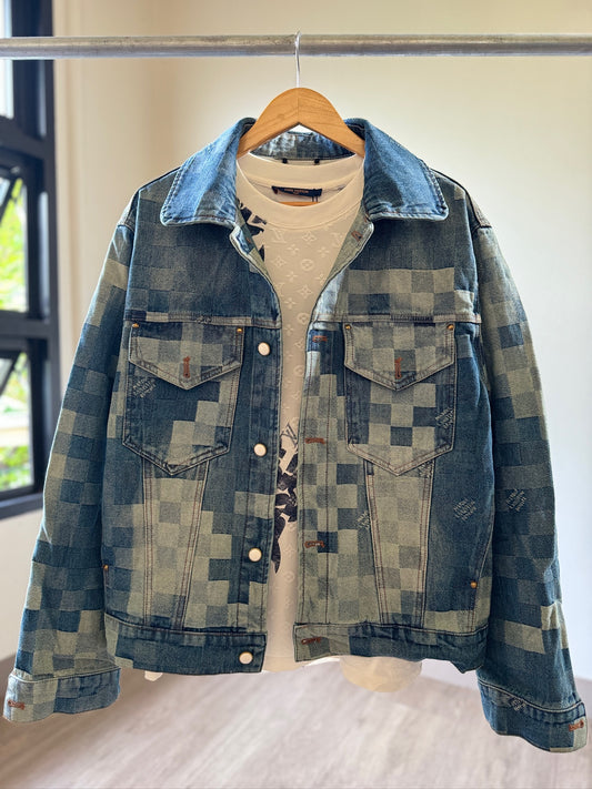 Louis Vuitton Damoflage Denim Jacket