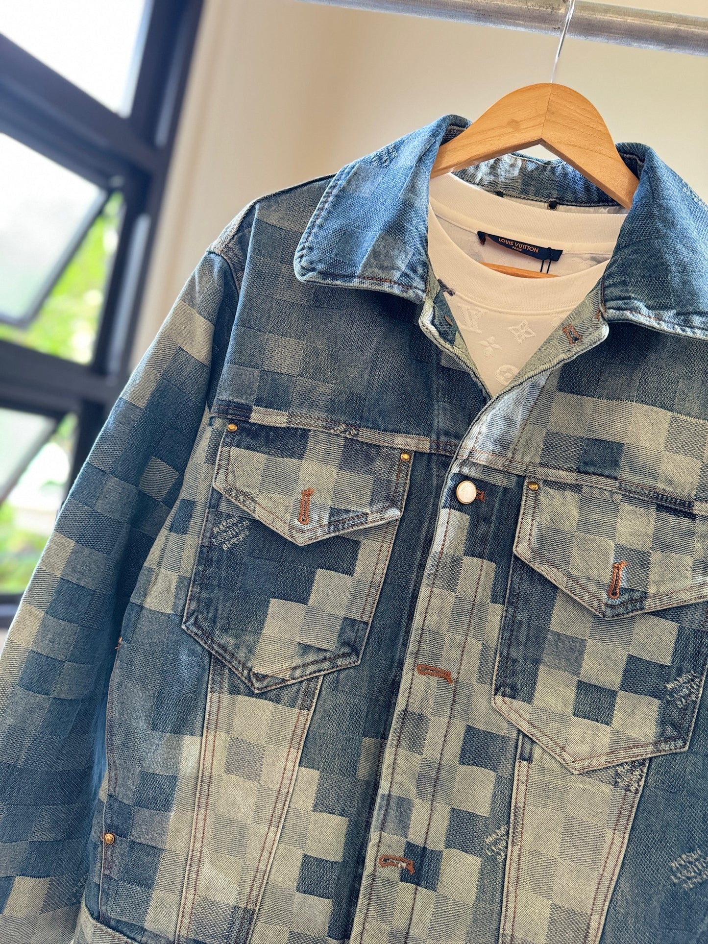 Louis Vuitton Damoflage Denim Jacket