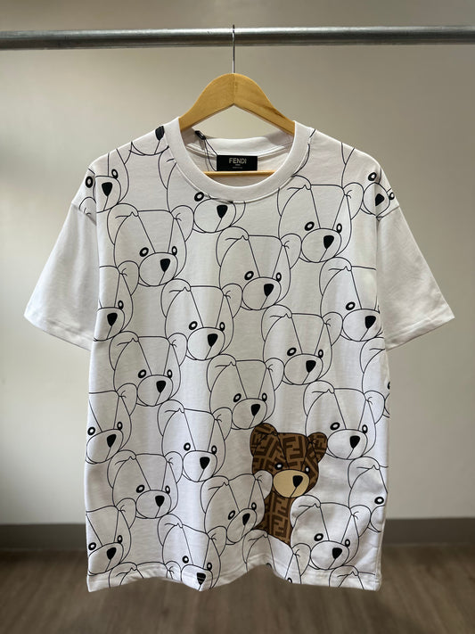 Fendi Teddy T-Shirt (White)