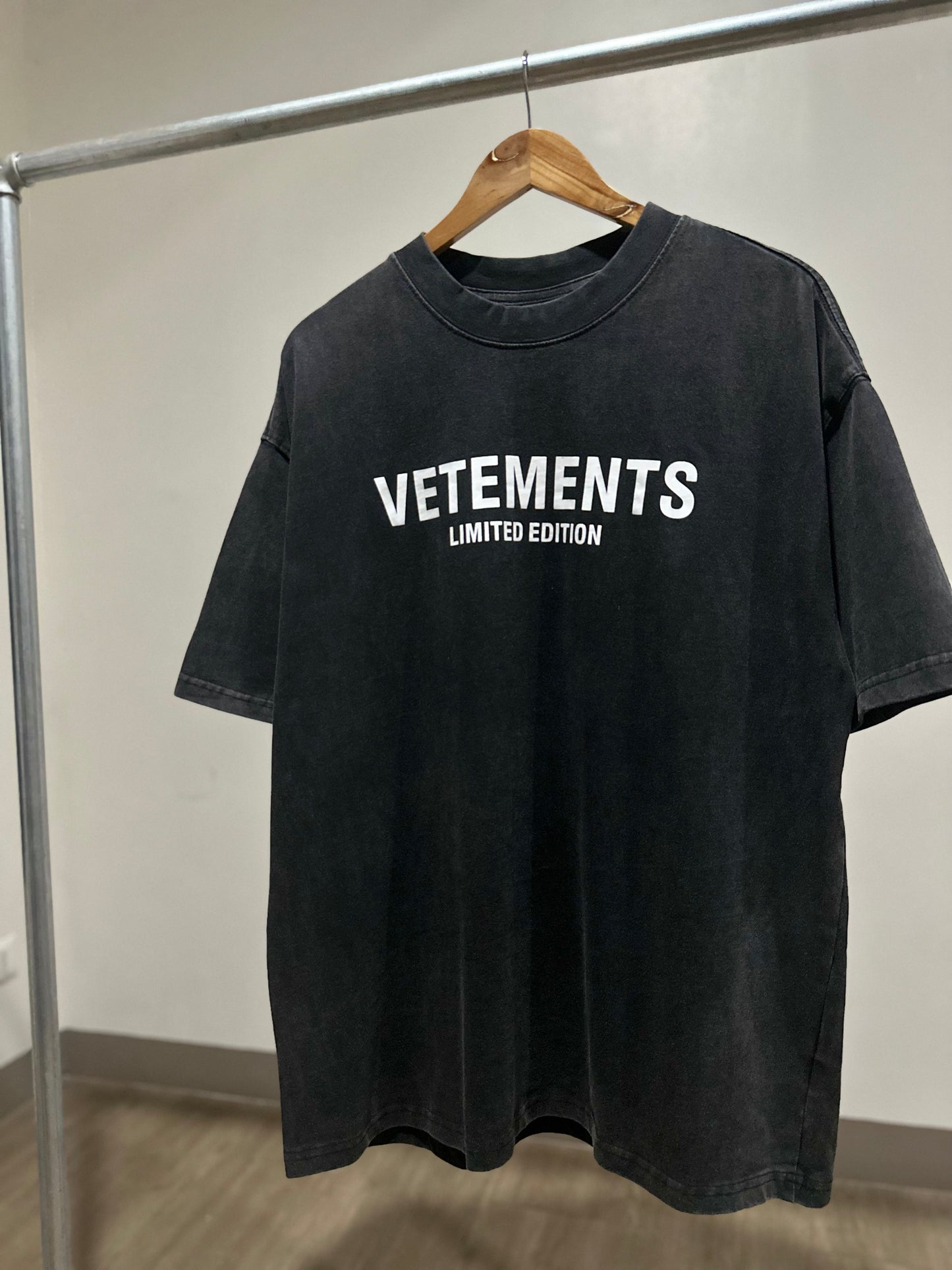 Vetements Limited Edition T-Shirt (Acid Black)