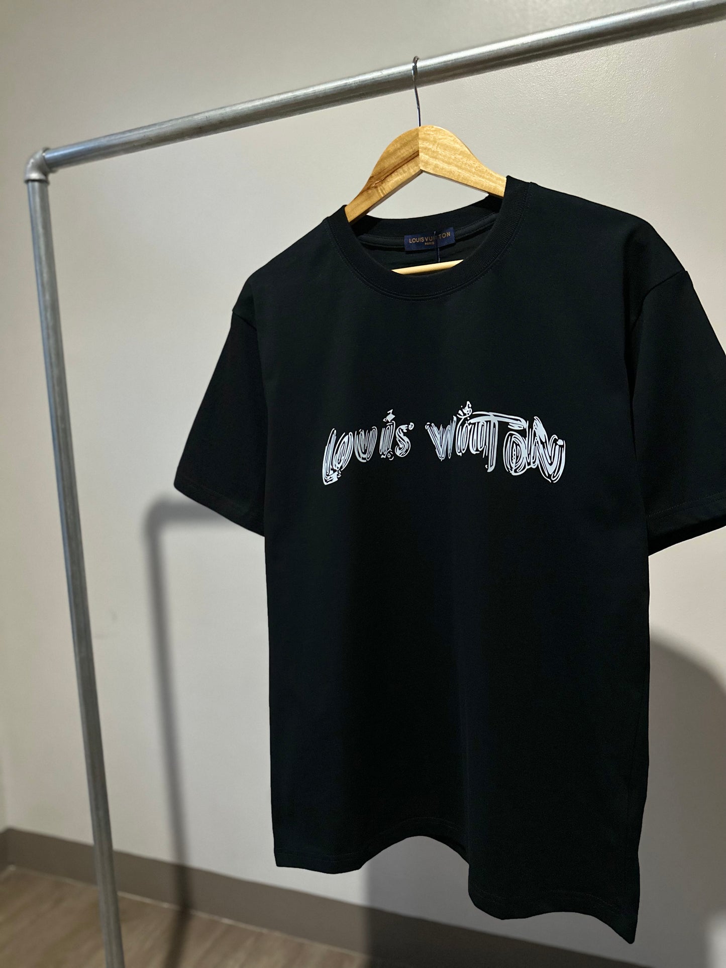 Louis Vuitton Script T-Shirt (Black)