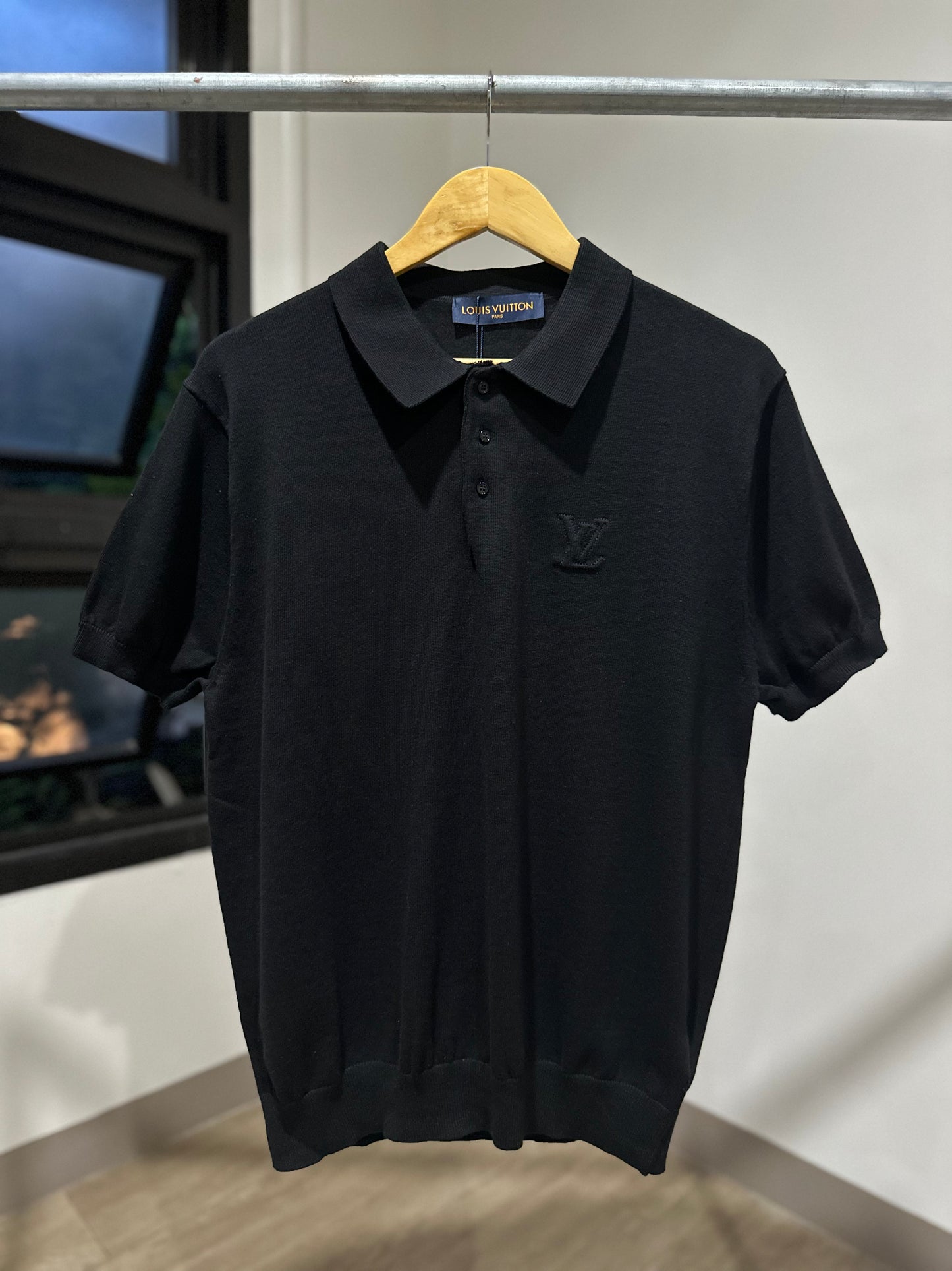 Louis Vuitton Cotton Blend Short-Sleeved Polo Shirt