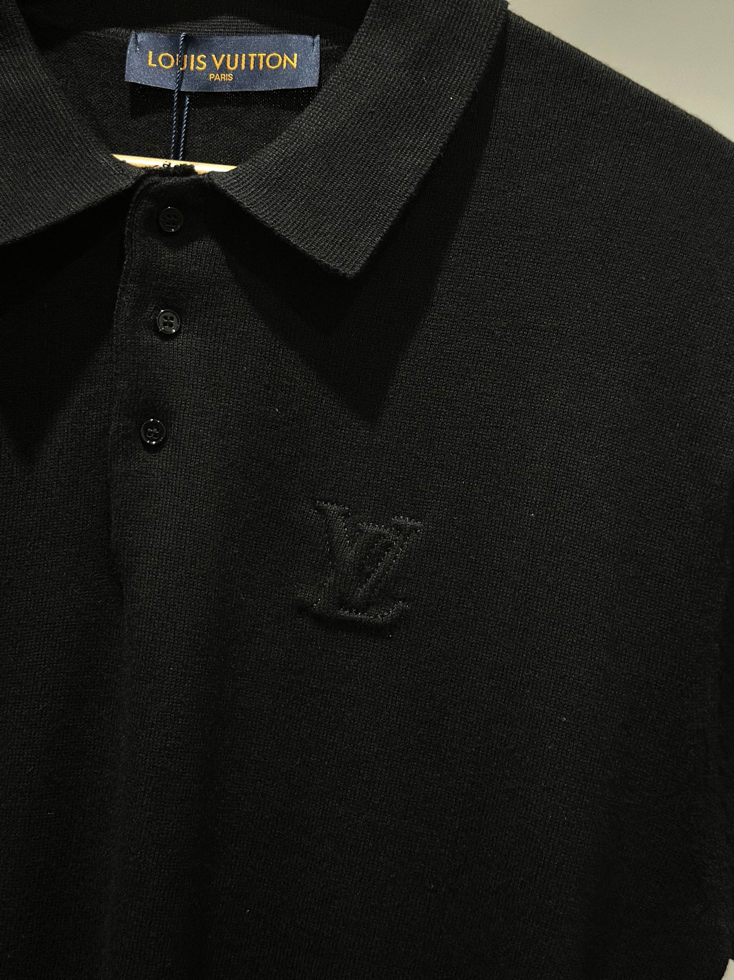 Louis Vuitton Cotton Blend Short-Sleeved Polo Shirt