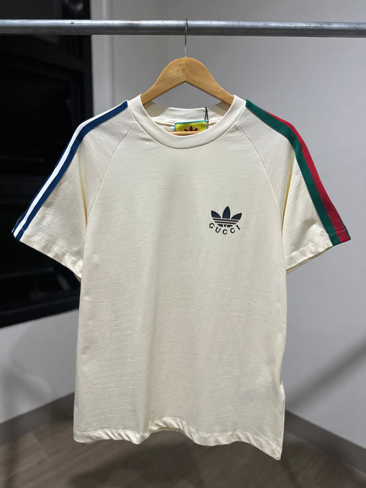 Gucci x Adidas T-Shirt (Cream/Apricot)