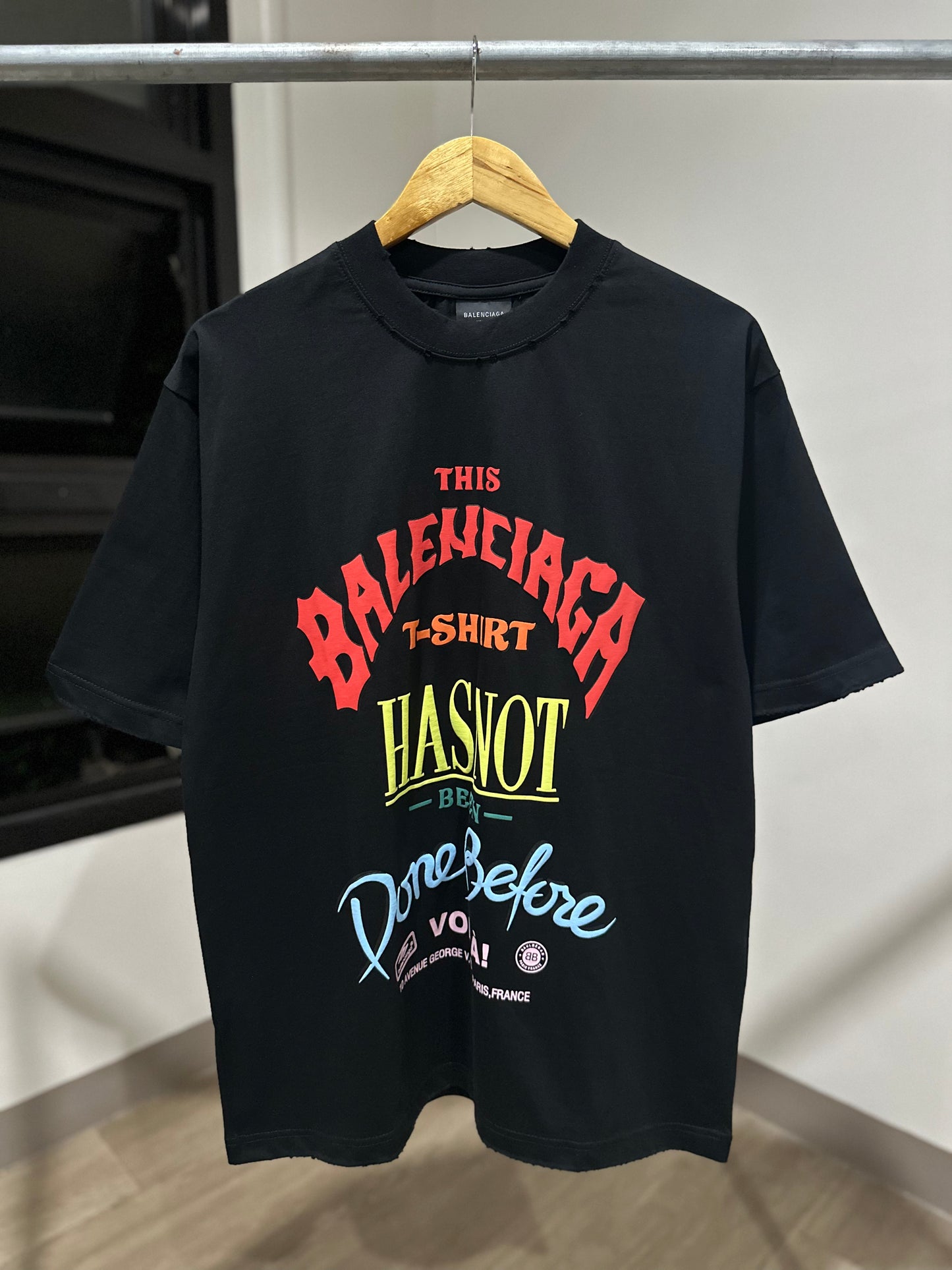 Balenciaga Not Been Done T-Shirt (Black)