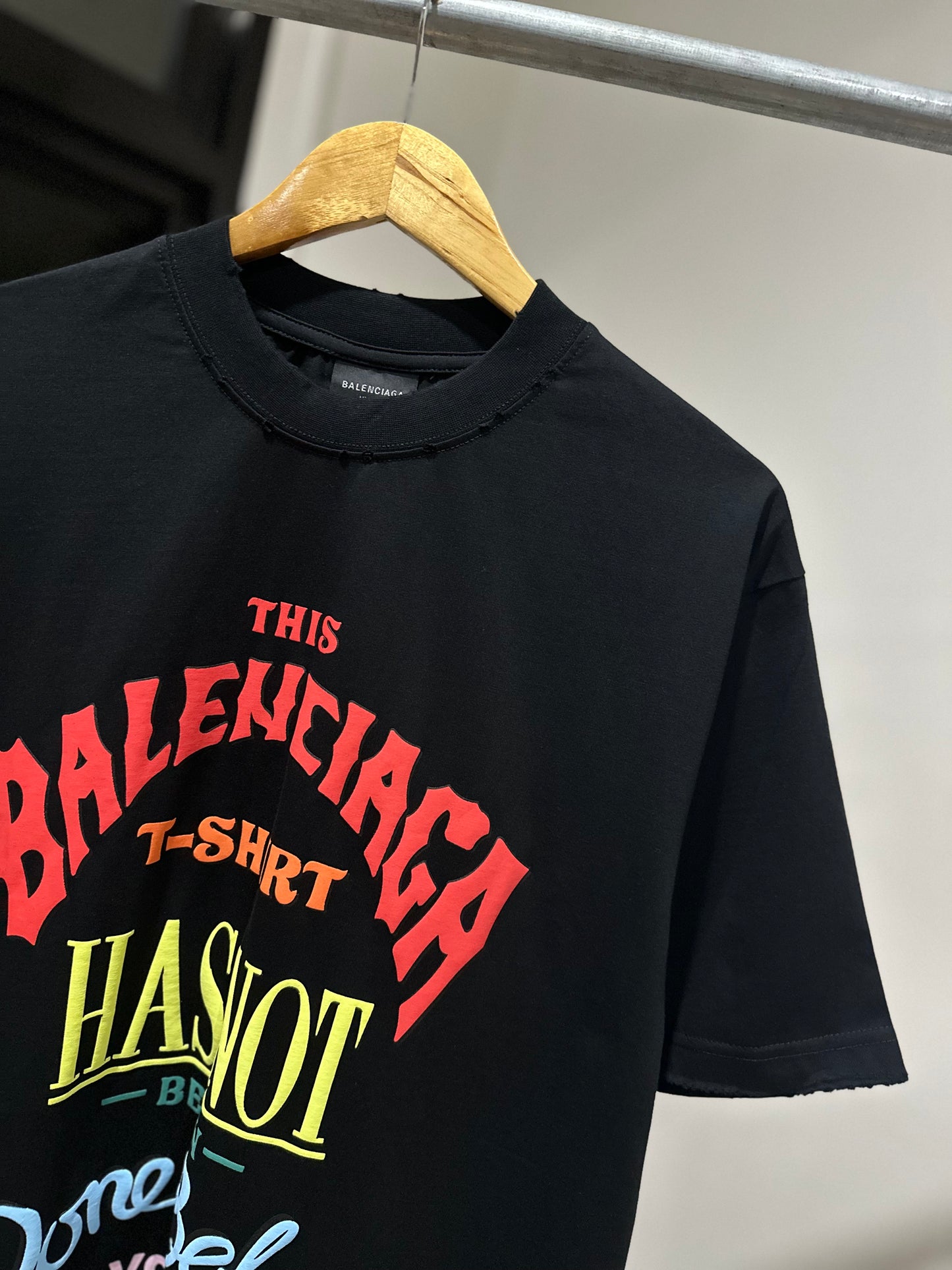 Balenciaga Not Been Done T-Shirt (Black)