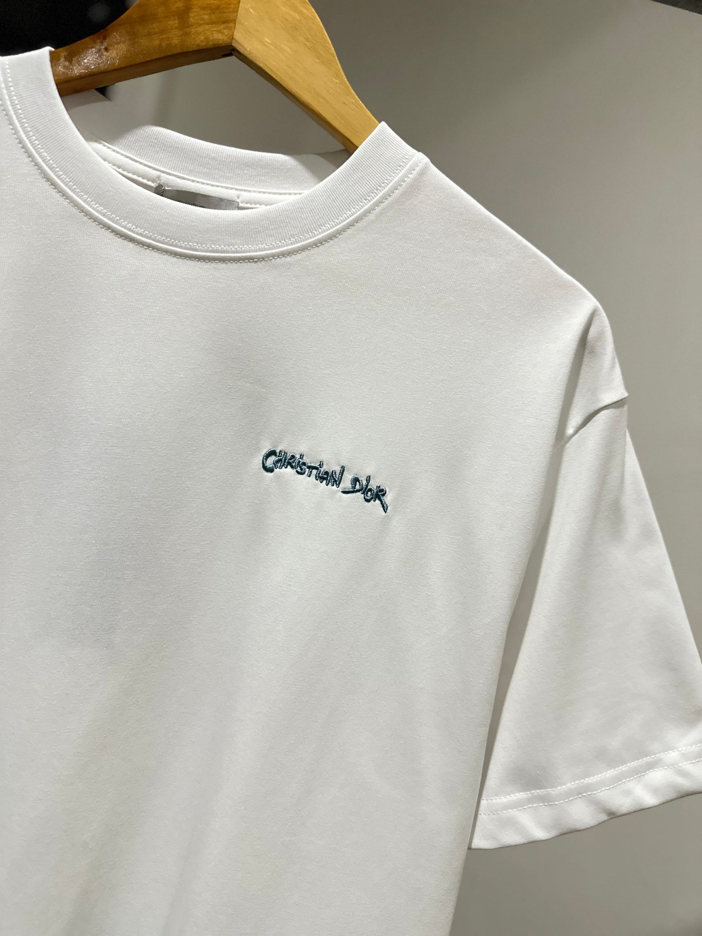 Christian Dior Tag T-Shirt (White)