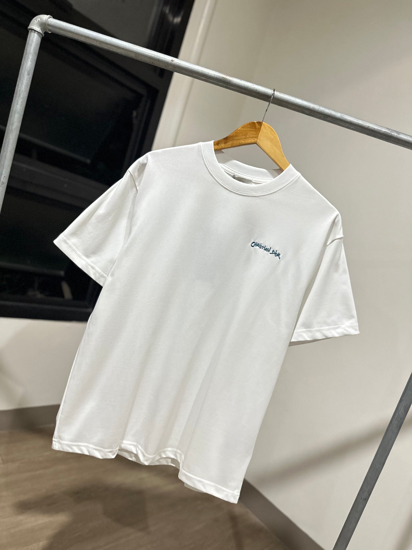 Christian Dior Tag T-Shirt (White)