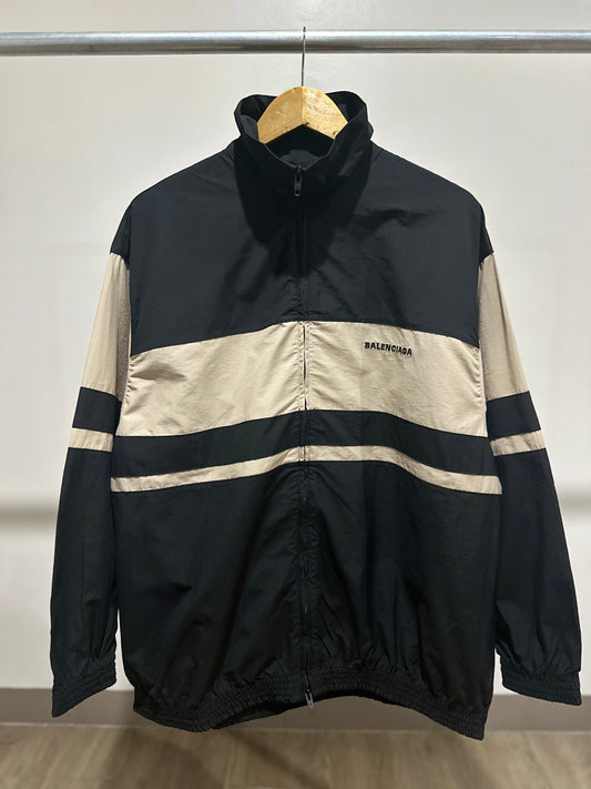 Balenciaga Windbreaker (Black/Embroidered)