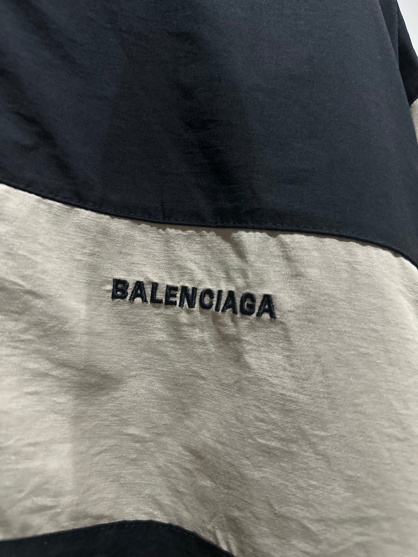 Balenciaga Windbreaker (Black/Embroidered)