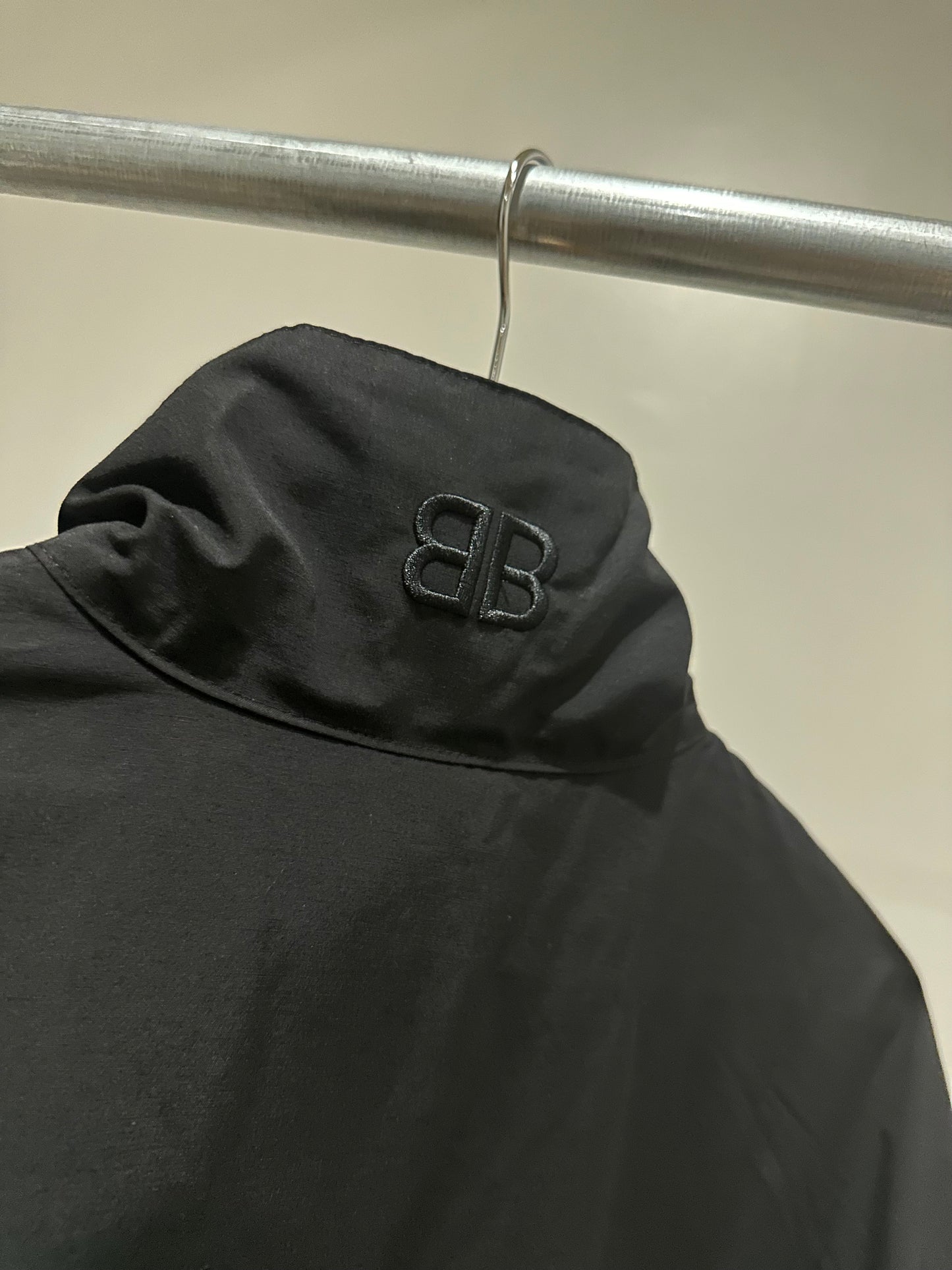 Balenciaga Windbreaker (Black/Embroidered)