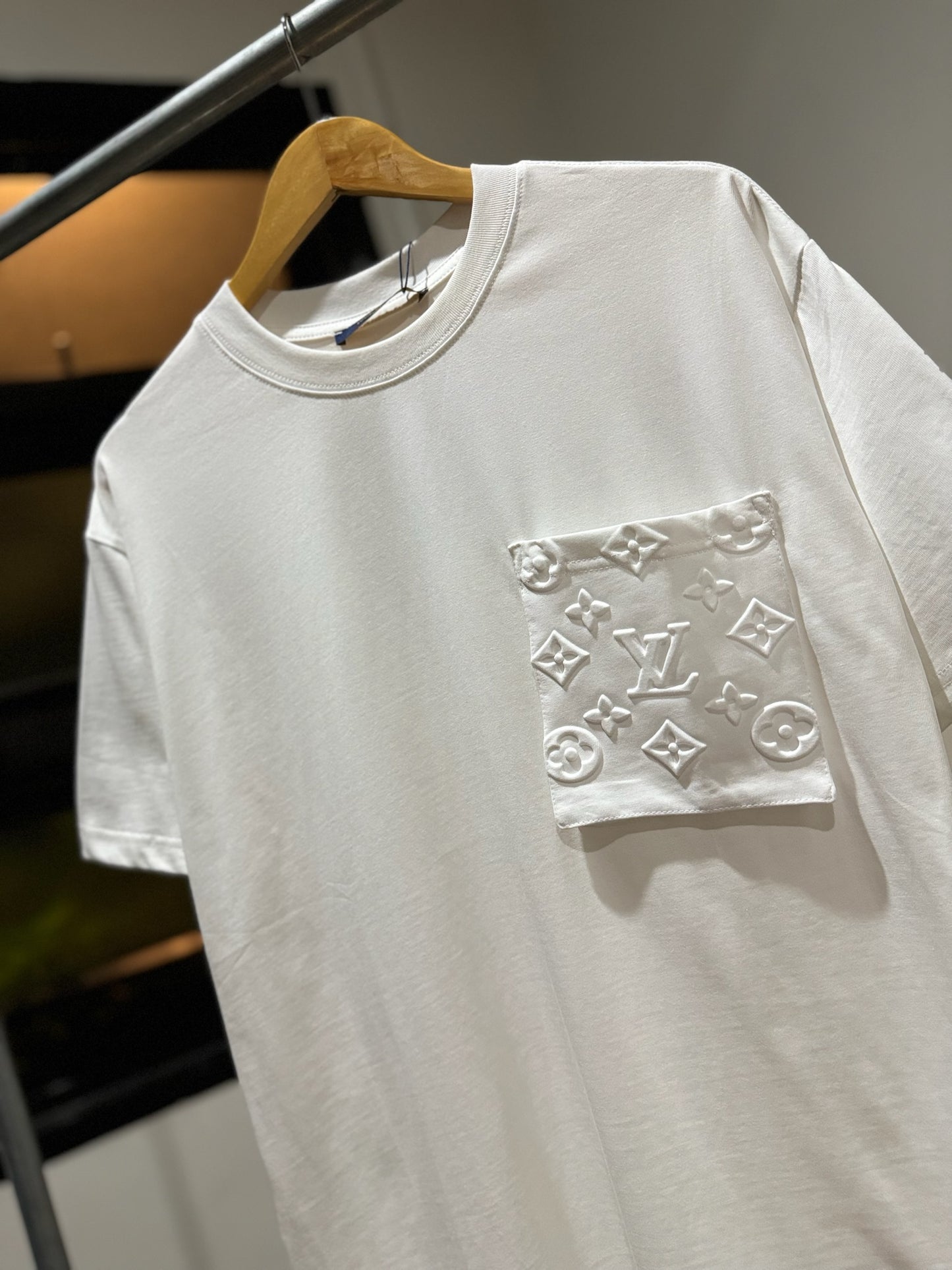 Louis Vuitton Mono Pocket T-Shirt (White)