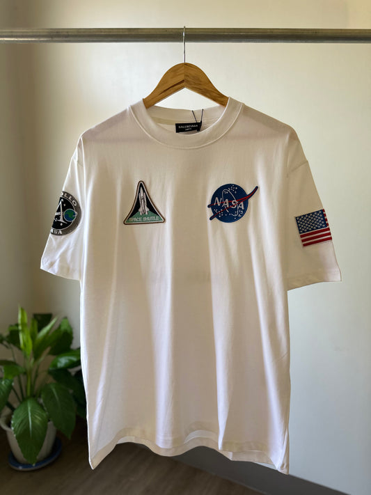 Balenciaga NASA T-Shirt (White)