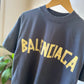 Balenciaga Tape Type T-Shirt (Oversized/Blue)