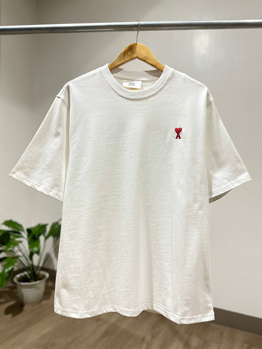 AMI Paris T-Shirt (Oversized/White)