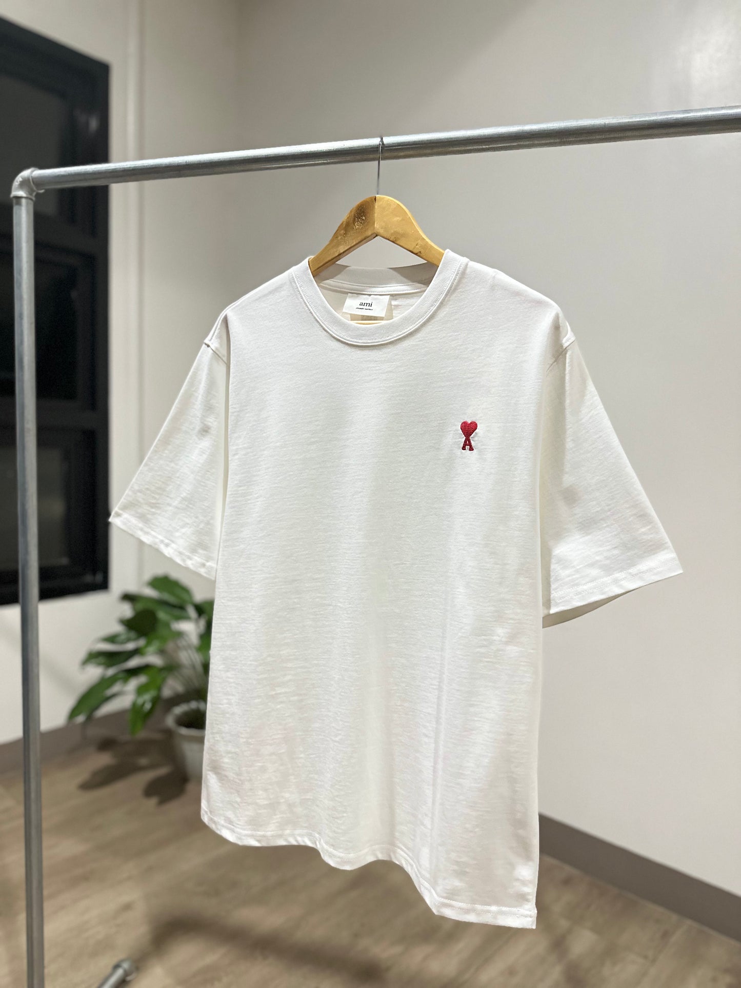 AMI Paris T-Shirt (Oversized/White)
