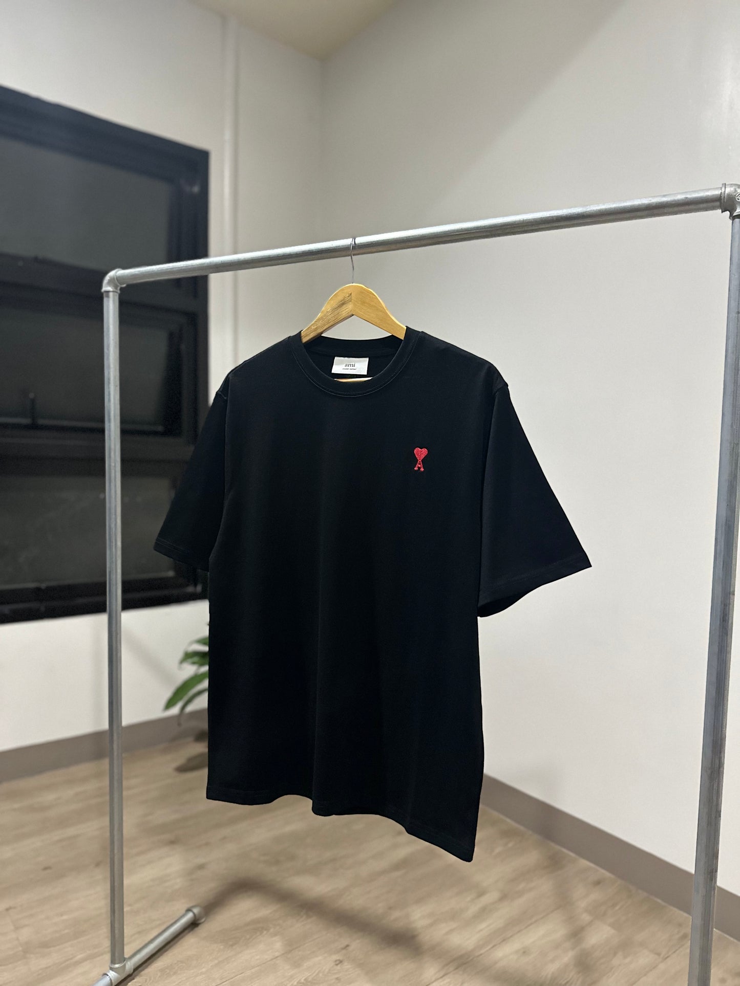 AMI Paris T-Shirt (Oversized/Black)