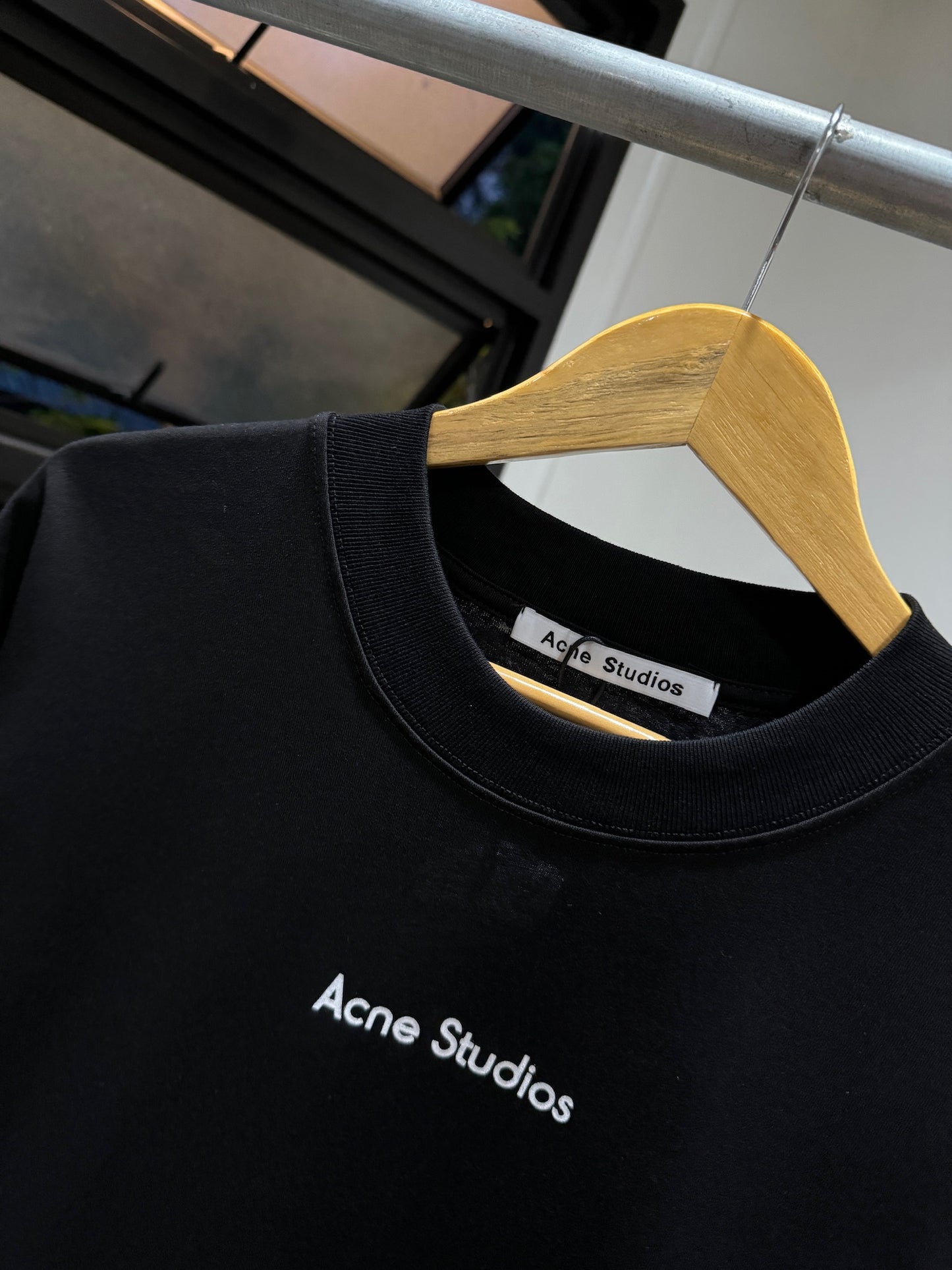 Acne Studios T-Shirt (Boxy/Black)