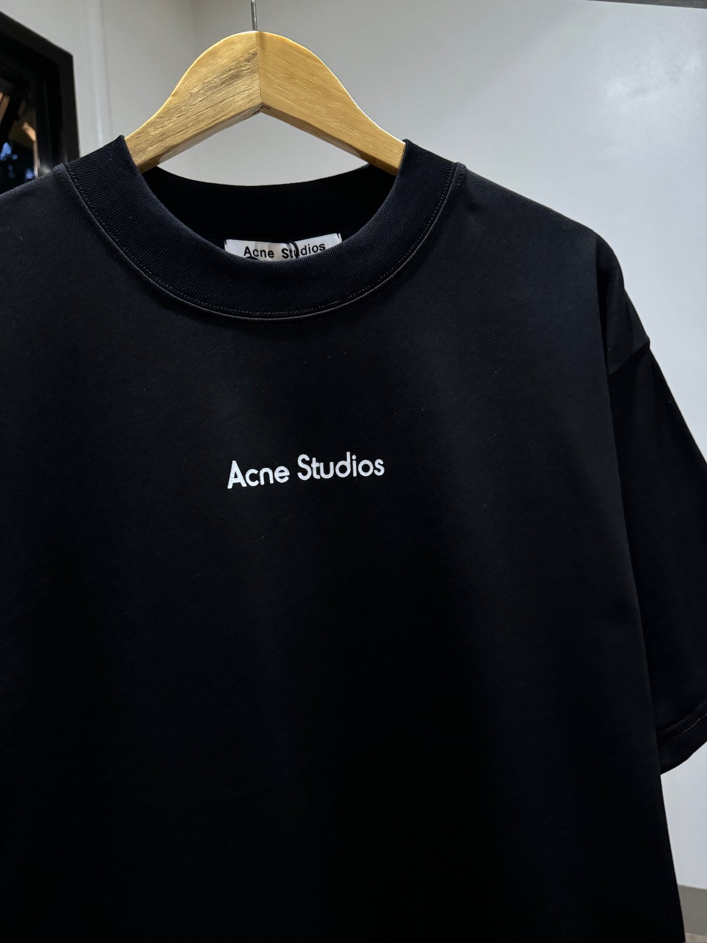 Acne Studios T-Shirt (Boxy/Black)