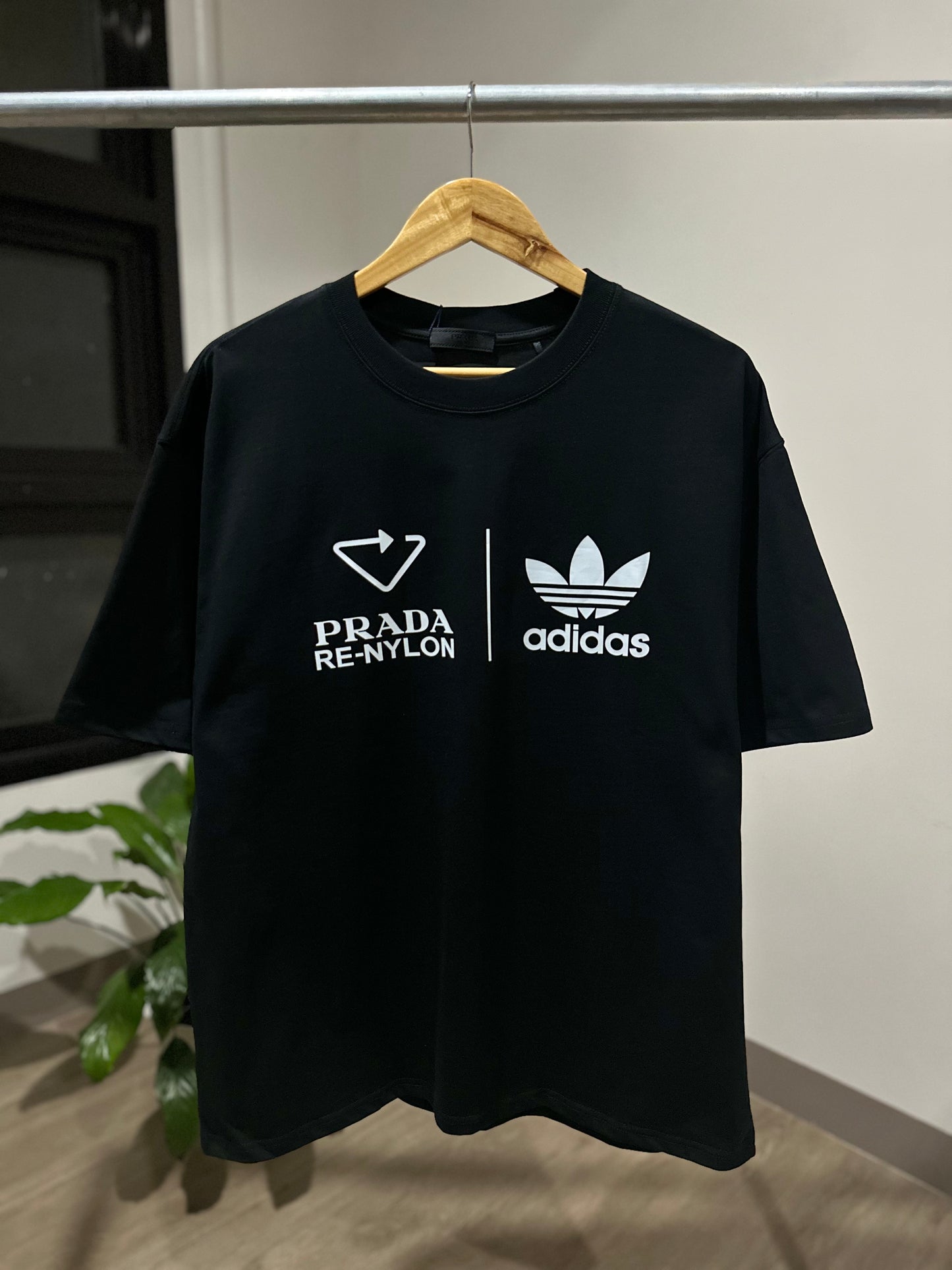Prada Re-Nylon x Adidas T-Shirt (Black)