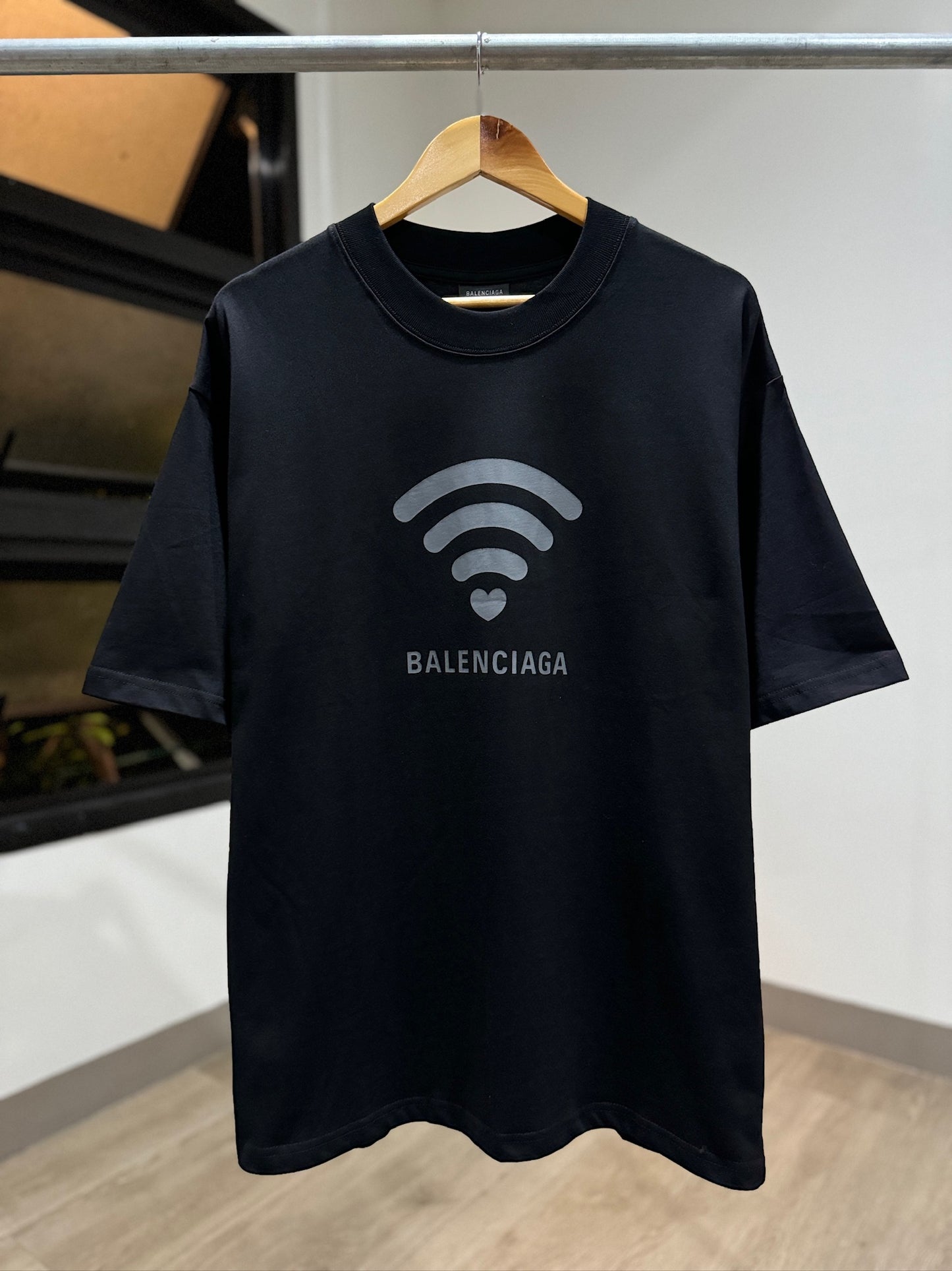 Balenciaga L0_VE T-Shirt (Black)