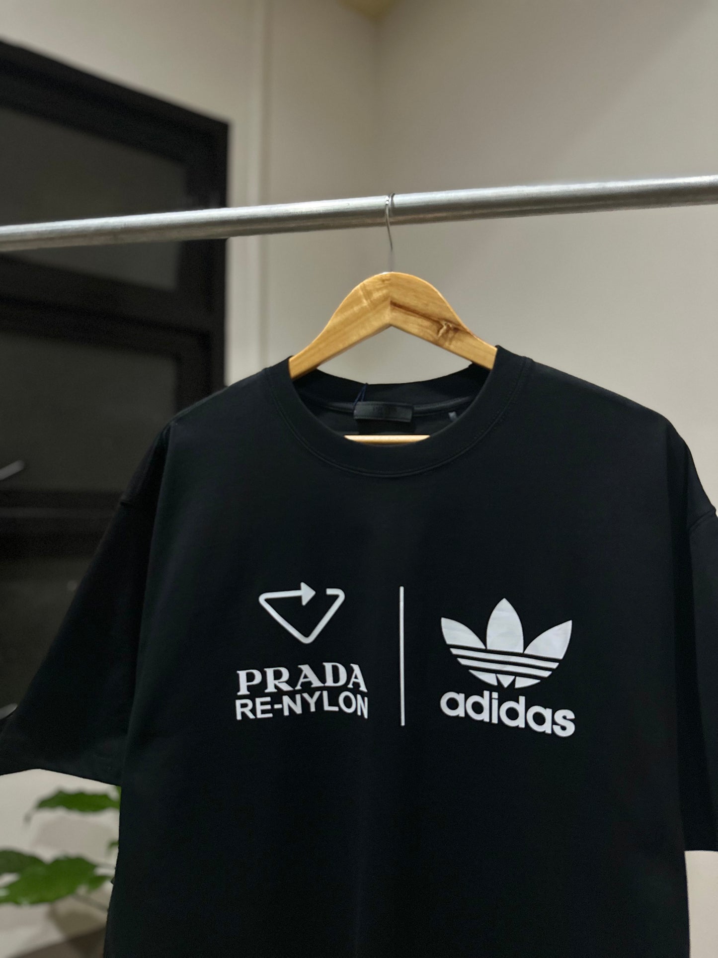 Prada Re-Nylon x Adidas T-Shirt (Black)