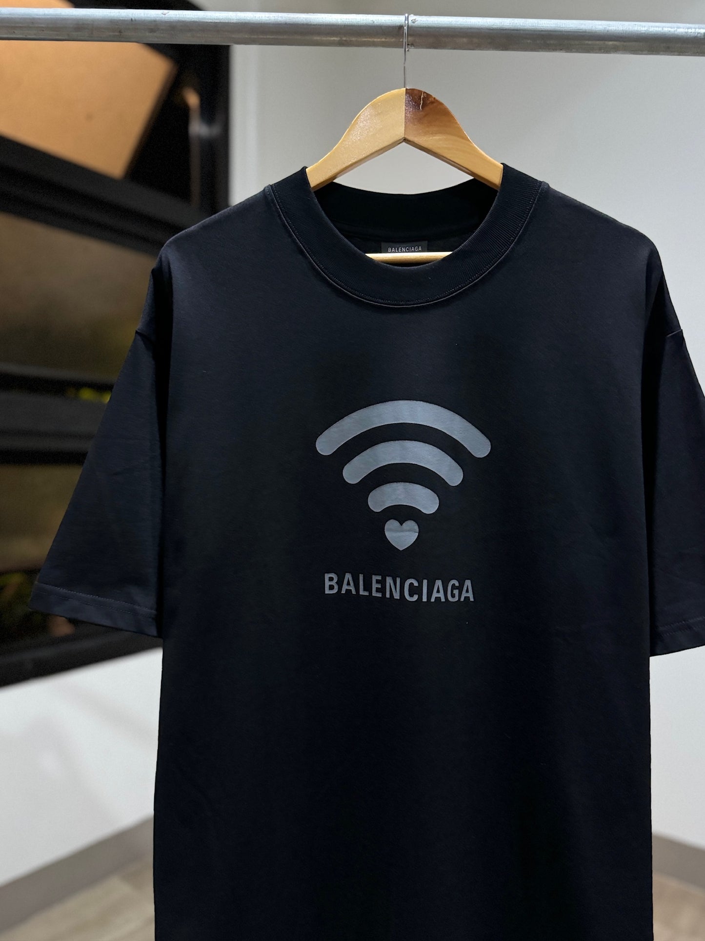 Balenciaga L0_VE T-Shirt (Black)