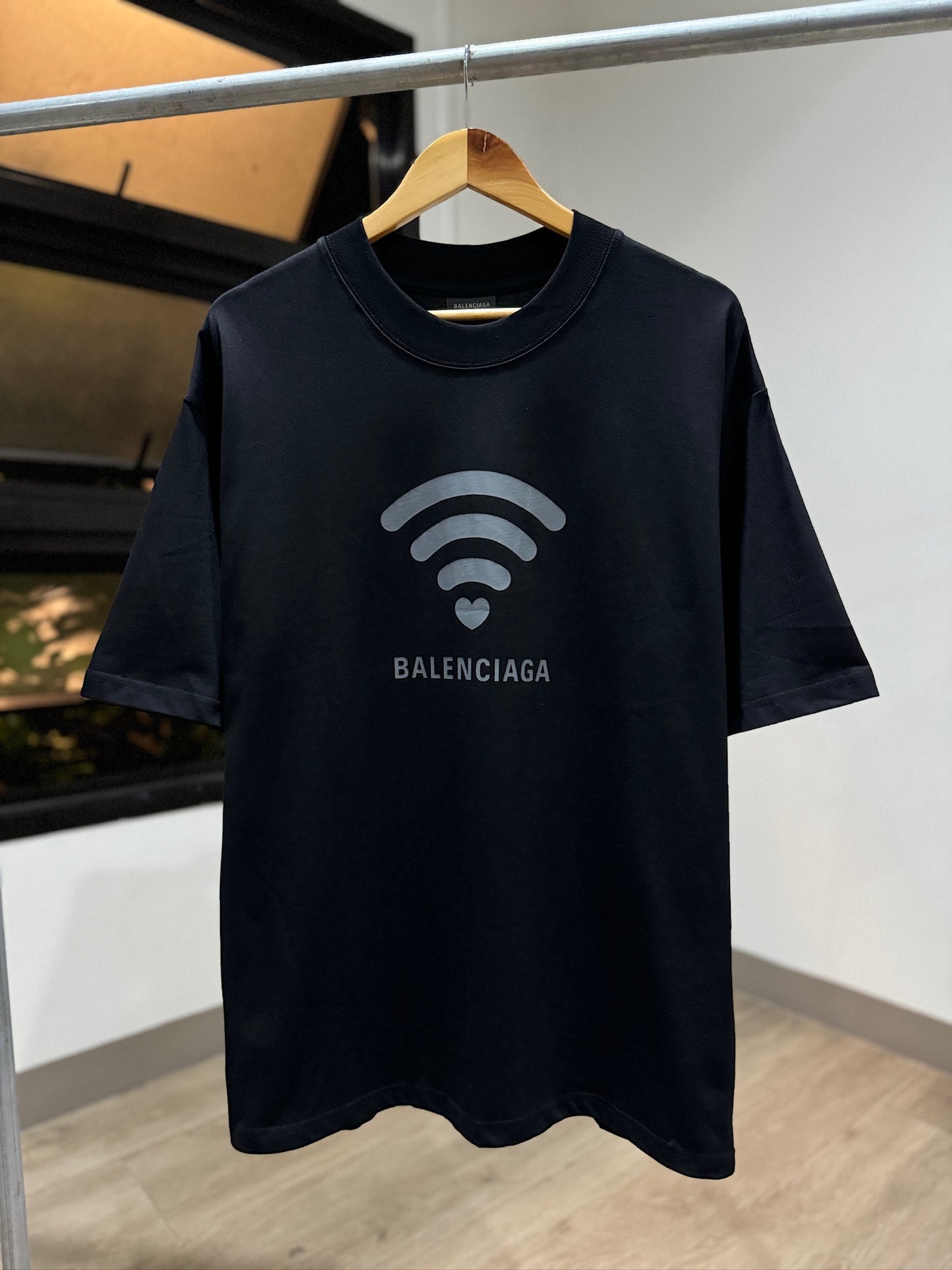 Balenciaga L0_VE T-Shirt (Black)