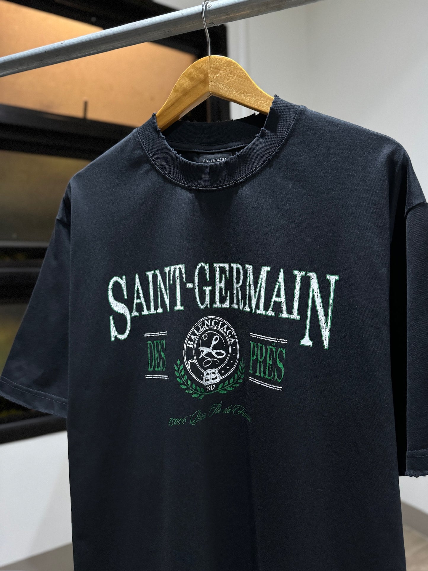 Balenciaga Saint Germain T-Shirt (Black)