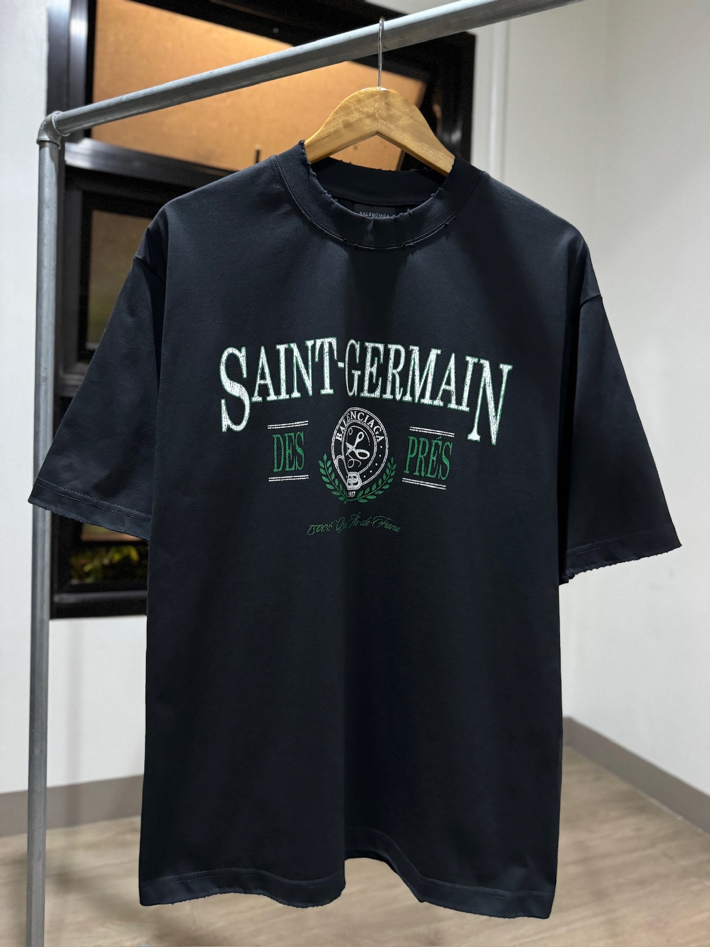 Balenciaga Saint Germain T-Shirt (Black)