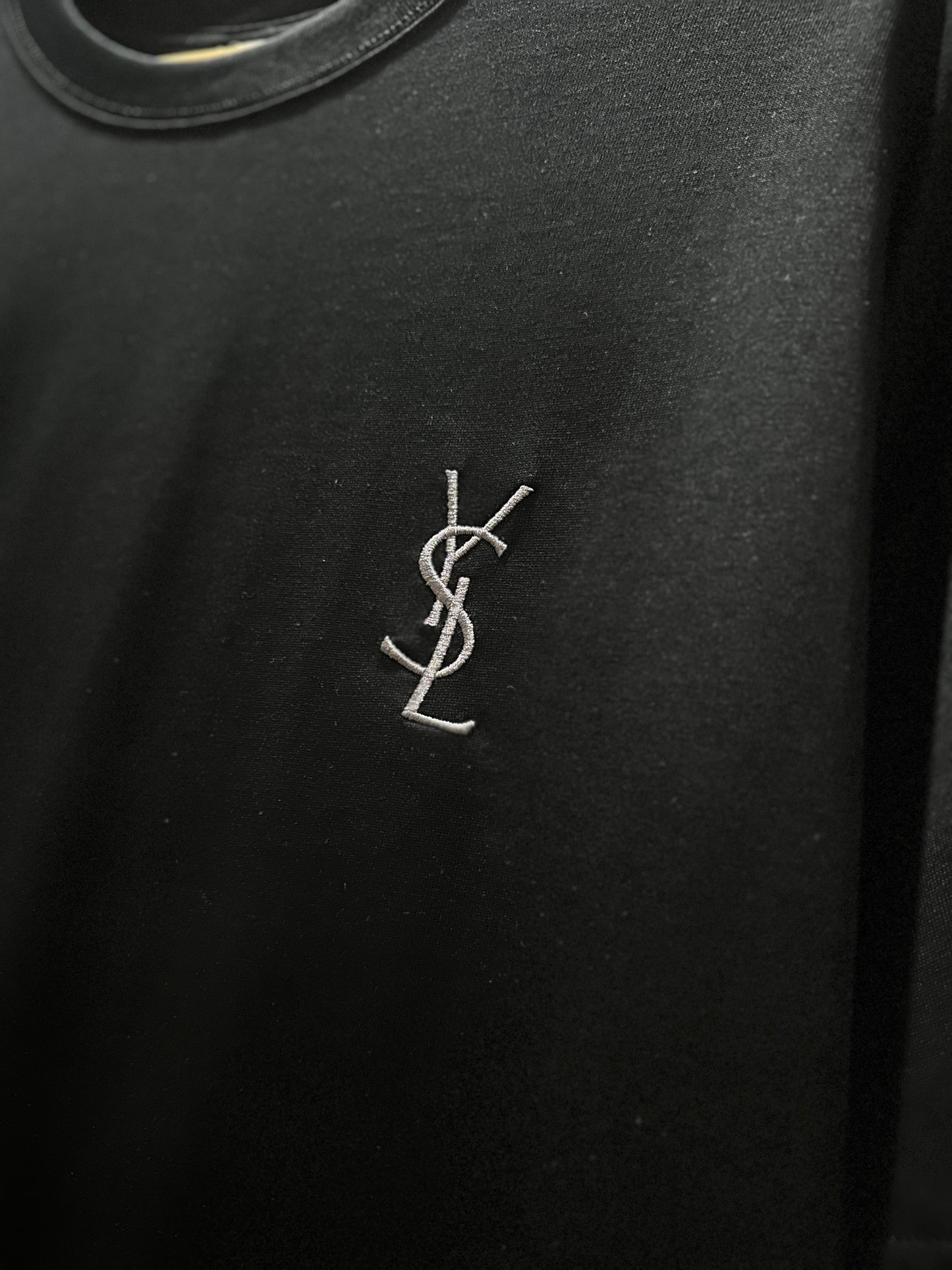 YSL Cotton T-Shirt (Black)