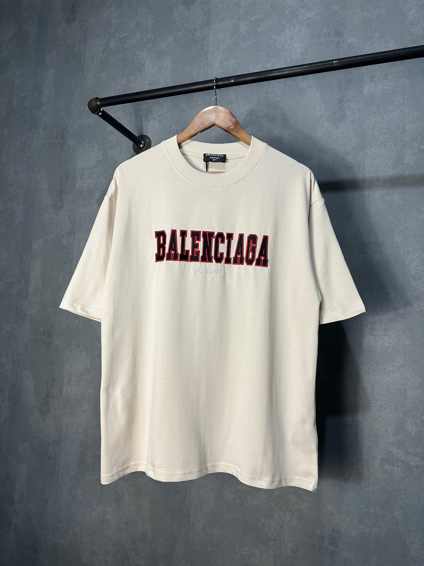 Balenciaga Paris T-Shirt (Cream)