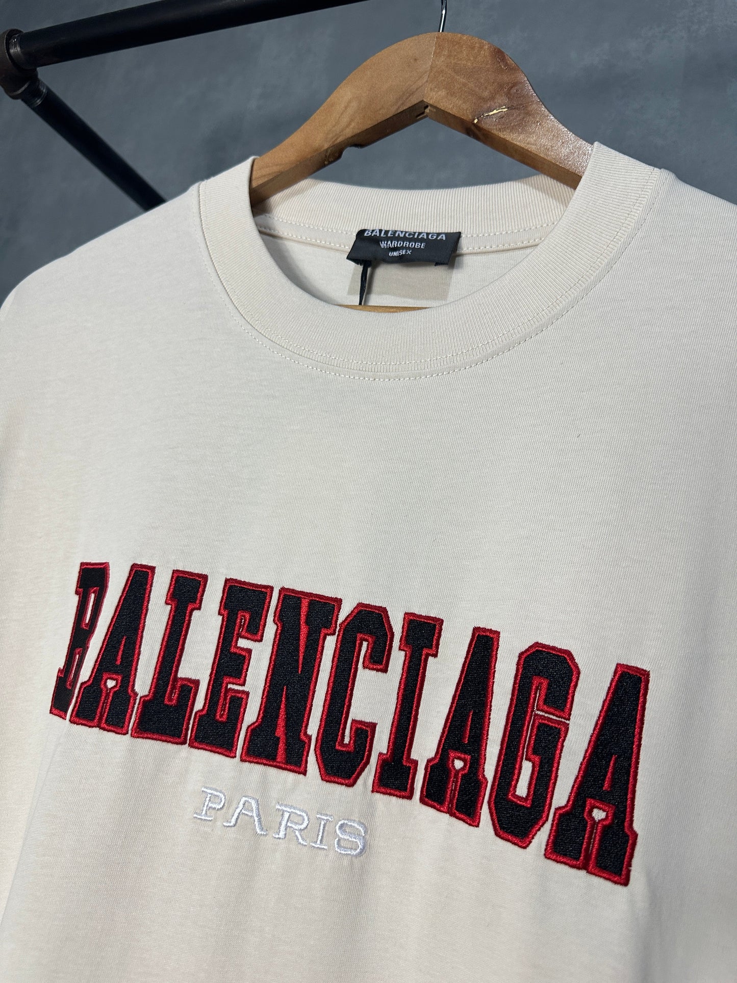 Balenciaga Paris T-Shirt (Cream)