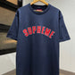 Supreme Cracked Arc Short Sleeved Tee (Navy)