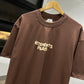 Vetements Paris Logo T-Shirt (Brown)