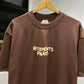 Vetements Paris Logo T-Shirt (Brown)