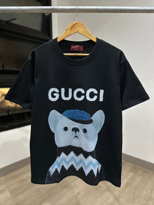 Gucci Printed T-Shirt (Black)