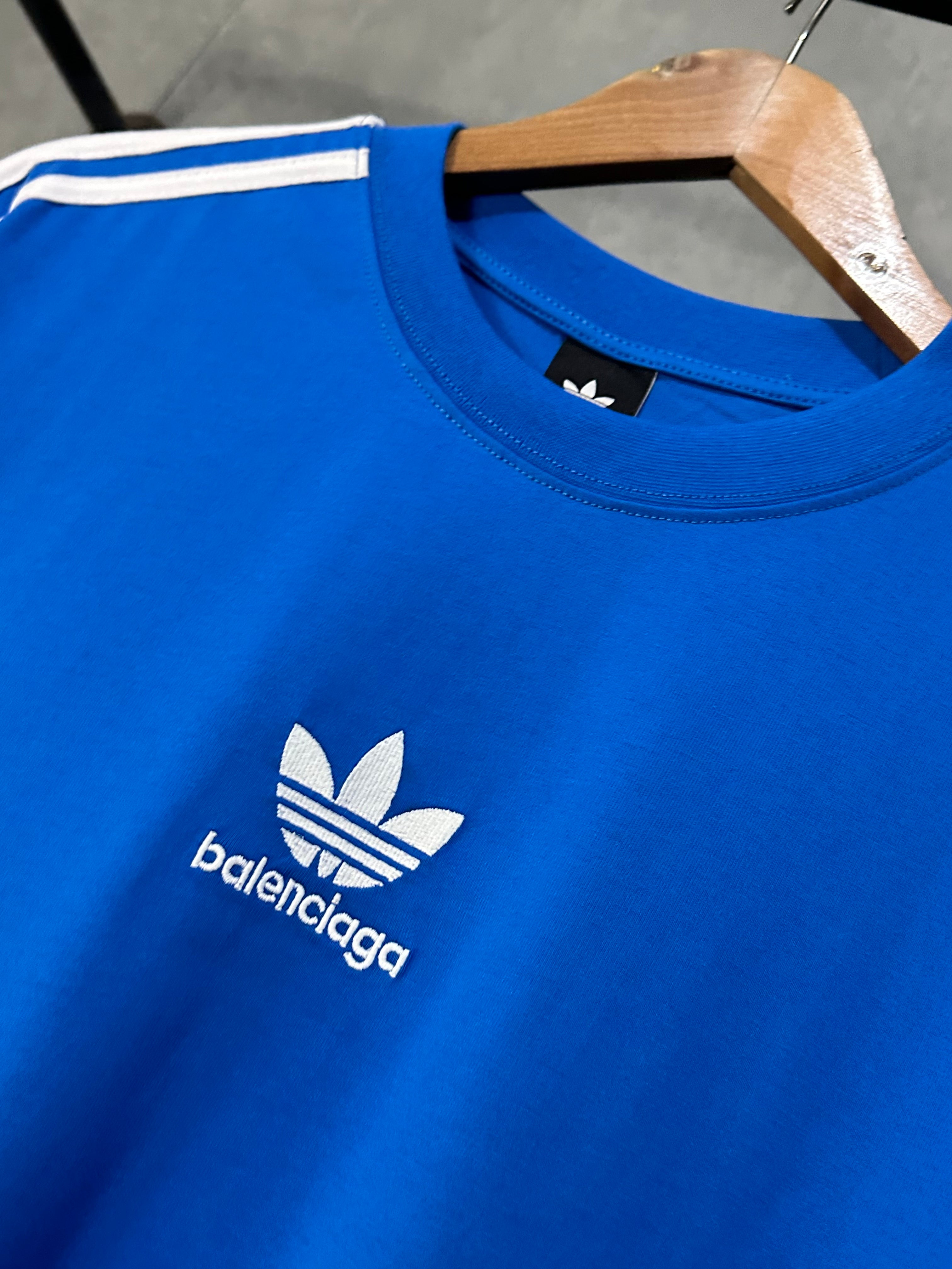 Balenciaga / Adidas T-Shirt (Blue)