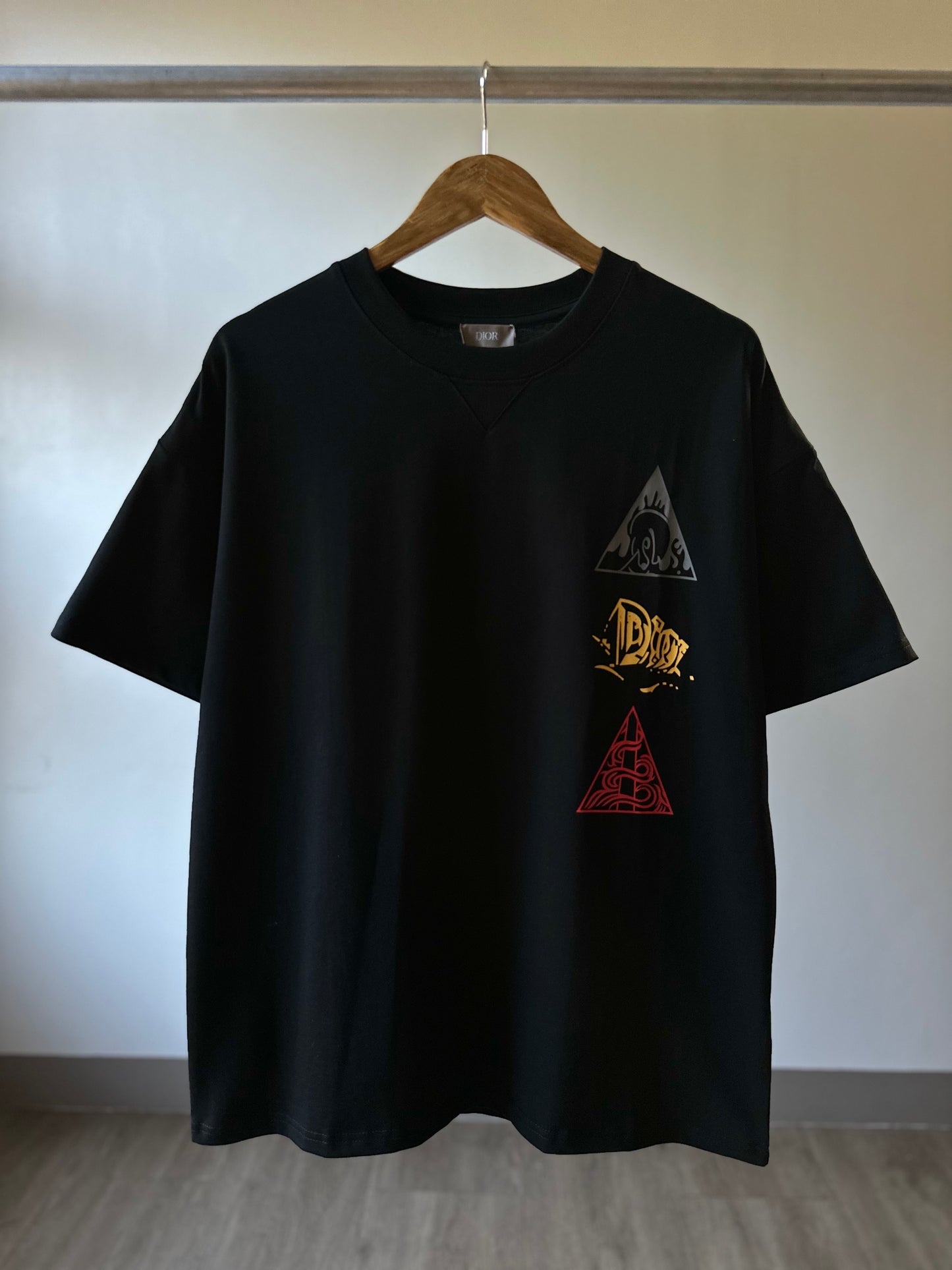 Dior Cotton T-Shirt (Print/Black)