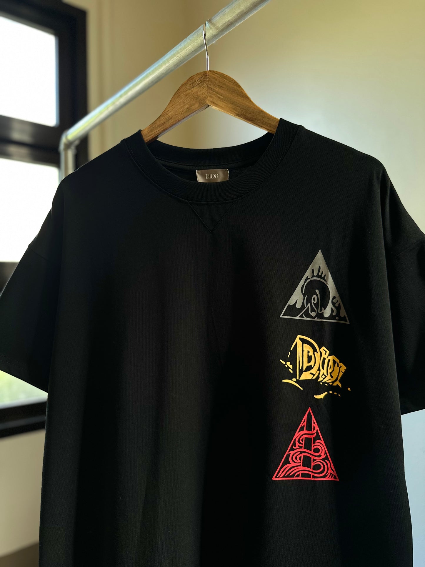 Dior Cotton T-Shirt (Print/Black)