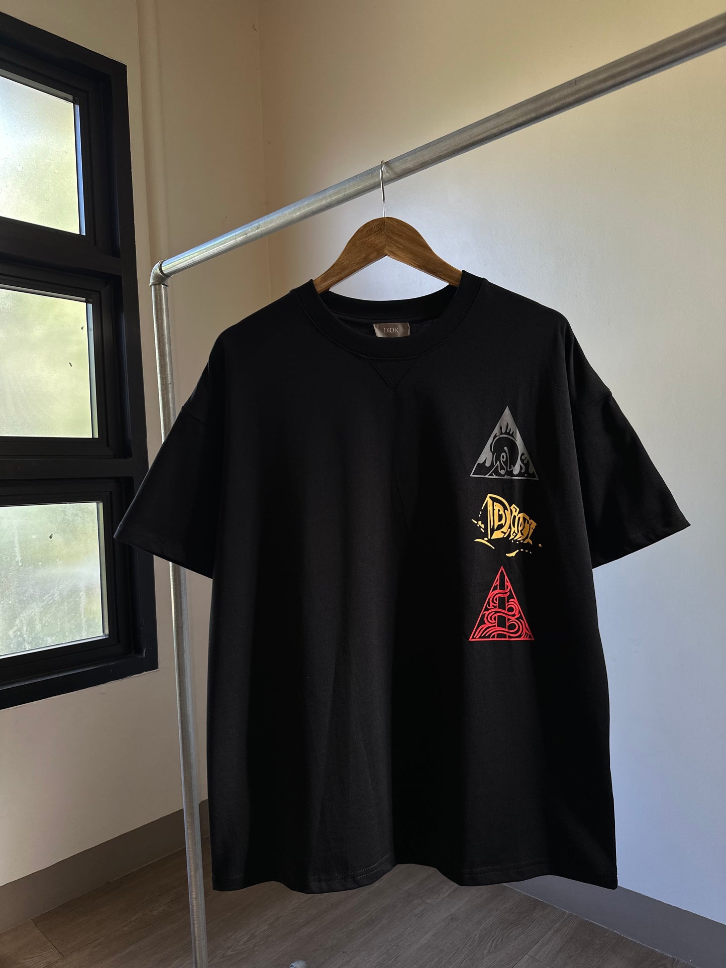 Dior Cotton T-Shirt (Print/Black)