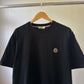 Moncler Logo Patch T-Shirt (Black)